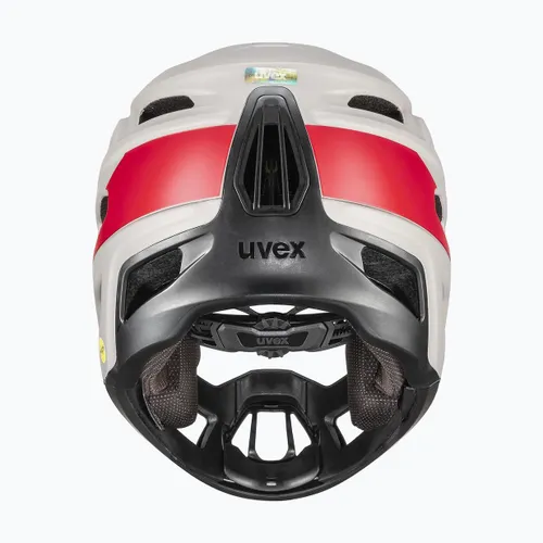 Kask rowerowy UVEX Revolt MIPS oak brown/red matt