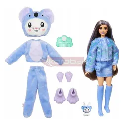BARBIE CUTIE REVEAL LALKA W PRZEBRANIU KRÓLICZKA KOALI HRK26