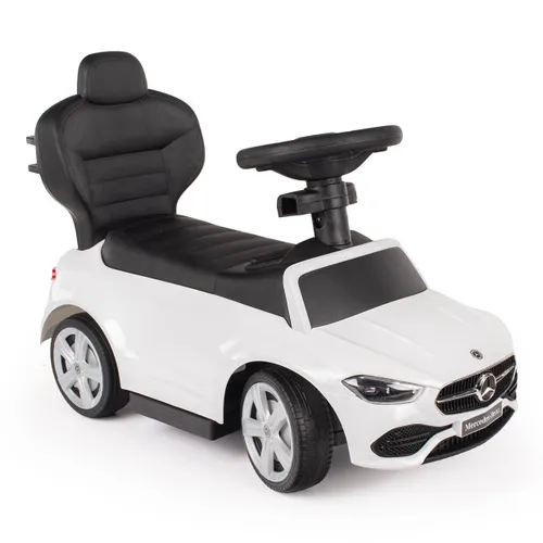 Jeździk Mercedes 4w1 chodzik, pchacz c-class 63 amg, jeździdełko dla dzieci, autko