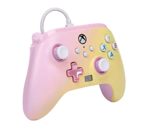 Pad PowerA Enhanced Pink Lemonade do Xbox Series X/S, Xbox One, PC Przewodowy