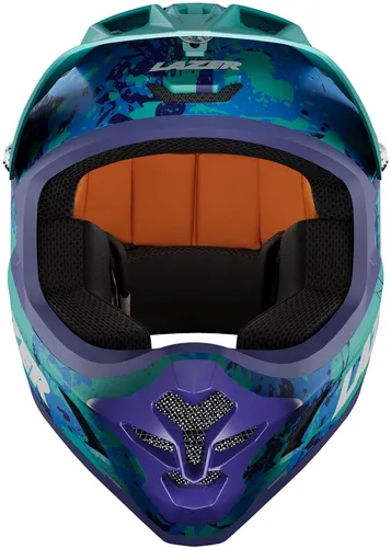 Kask rowerowy LAZER Phoenix+ Niebieski Full Face (rozmiar S)