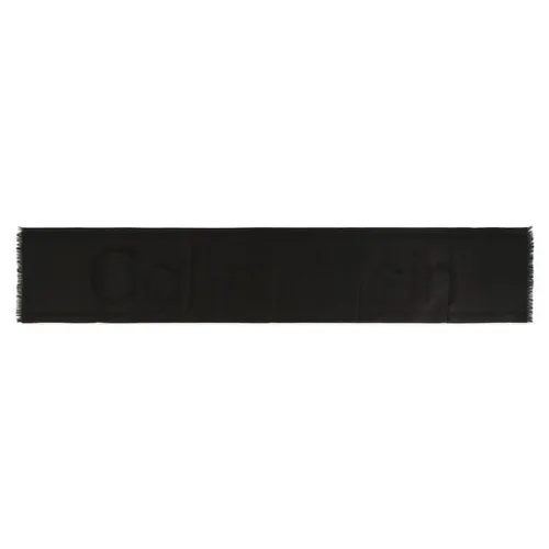 Eșarfă Calvin Klein logo Formal eșarfă ușoară 35x180 K50k509745 CK Black BAX