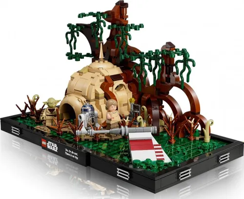 Конструктор Lego Star Wars Diorama: обучение джедаев на Дагобе (75330)