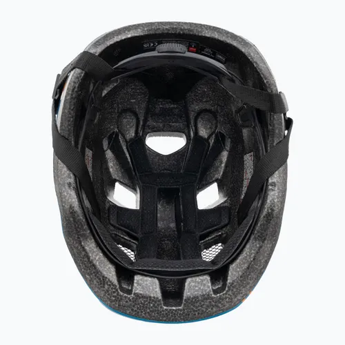 Kask rowerowy dziecięcy MET Hooray blue teckel glossy