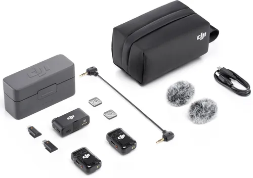 System bezprzewodowy DJI Mic 2 (2 TX + 1 RX)