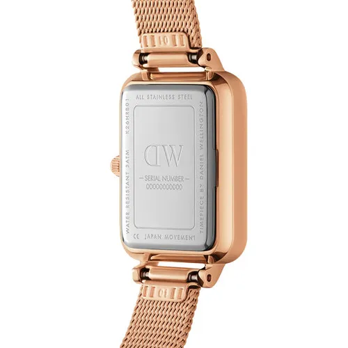 Часы Daniel Wellington Quadro Roman Numerals DW00100687 Золото