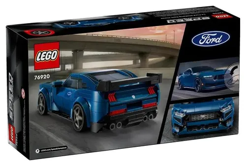 Конструктор LEGO Speed Champions 76920 спортивный Ford Mustang Dark Horse