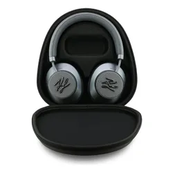 Słuchawki nauszne KARL LAGERFELD Grained Initials Bluetooth ANC Szary