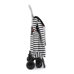 Wózek na zakupy składany Rolser I-Max 4 LT Tour Marina - white / black