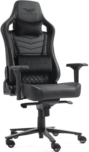 Fotel GAMVIS Elite 2.0 Pro XXL Czarny (czarne elementy)