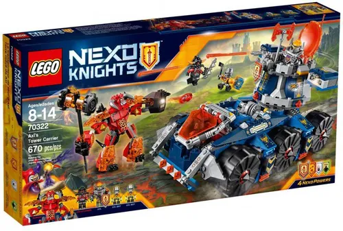 Конструктор Lego Nexo Knights автомобиль Axl (70322)