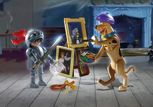 PLAYMOBIL Scooby Doo 70709 Przygoda z Black Knight