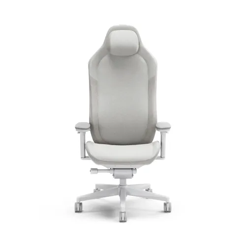 Fotel Fractal Design Refine Fabric Light Gamingowy do 125kg Tkanina Szary