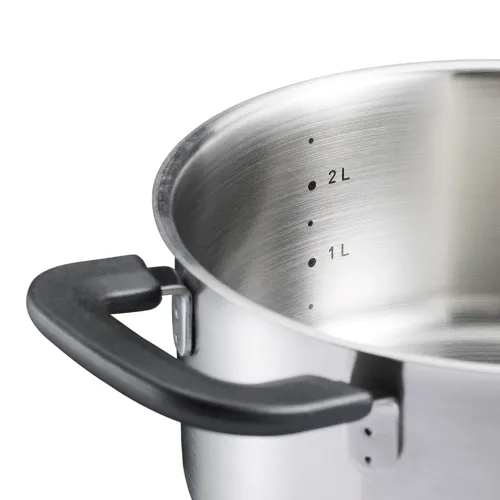 Garnek Fiskars Functional Form 1072316 Indukcja Stal nierdzewna 3l