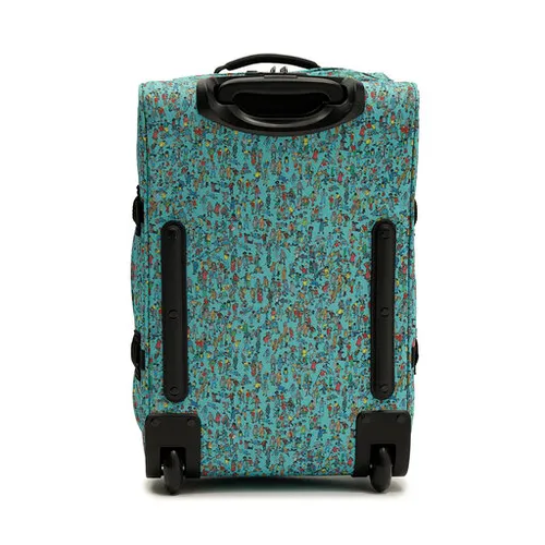 Маленький тканевый чемодан Eastpak Tranverz S EK00061L Wally Pattern Blue 2E3