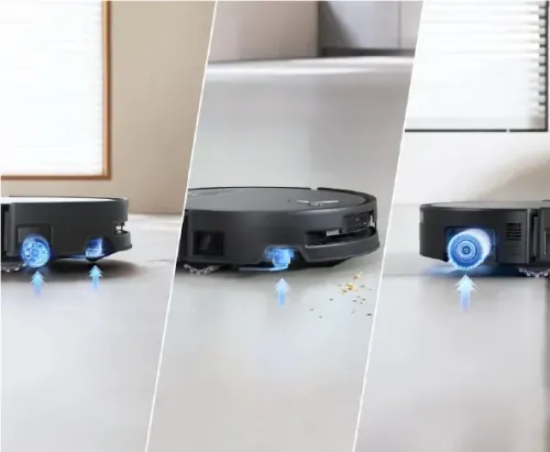 Robot sprzątający Ecovacs Deebot T80S Omni Funkcja mopowania Stacja oczyszczająca Tworzenie mapy pomieszczenia 63dB