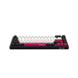 Klawiatura mechaniczna Lorgar KBP70MW Toxic Purple Czarno-czerwony