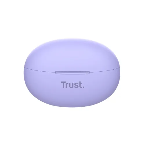 Słuchawki bezprzewodowe Trust Yavi ENC Dokanałowe Bluetooth Fioletowe
