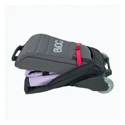 Pokrowiec na narty Evoc Ski Roller carbon grey/purple rose/black 195 cm