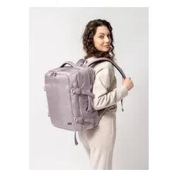 Plecak podróżny poszerzany Puccini Easy Pack Laptop 16" - różowy