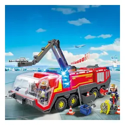 Playmobil 71371 пожарная машина в аэропорту со светом