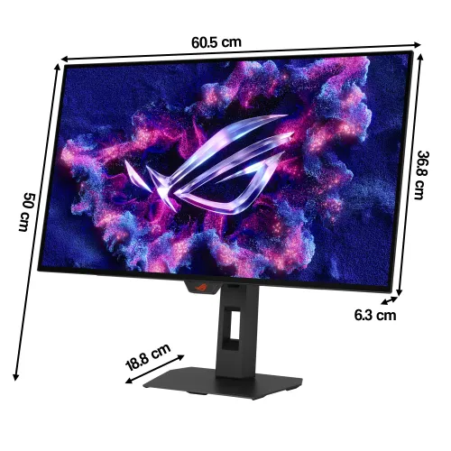 Monitor ASUS ROG Strix XG27AQWMG 26.5" 2560x1440px 280Hz 0.03 ms [GTG]