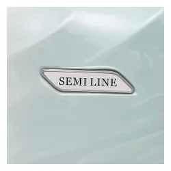 Большой Жесткий Чемодан Semi Line T5648-3 Бирюзовый