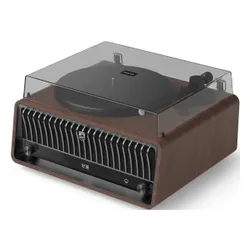 Gramofon PHILIPS TAV9000D/10 Brązowy, Automatyczny, Napęd paskowy, USB, Prędkość odtw. 33 1/3, 45 obr./min