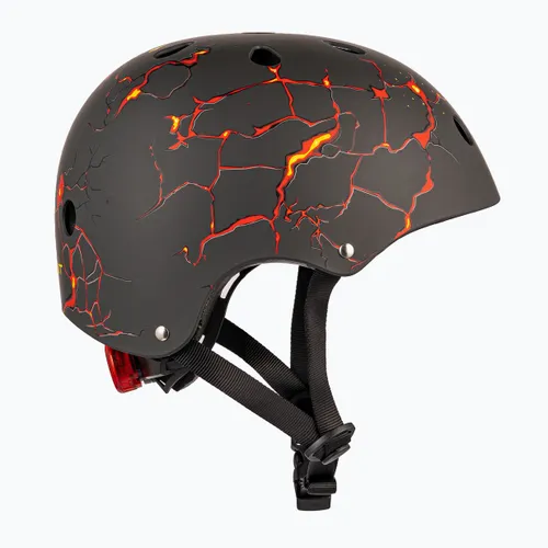 Kask rowerowy dziecięcy Hornit Lava brown