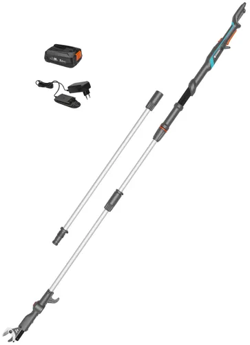 Nożyce akumulatorowe do gałęzi GARDENA teleskopowe HighCut 360/18V P4A (z akumulatorem) 14776-20