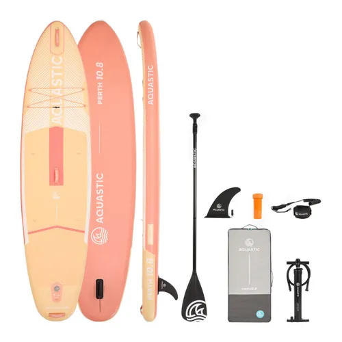 Deska SUP AQUASTIC Perth 10'8" allround pomarańczowy