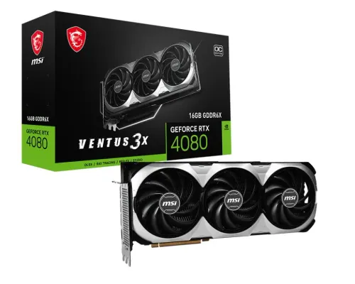 Karta graficzna MSI GeForce RTX 4080 VENTUS 3X OC 16GB GDDR6X 256bit DLSS 3