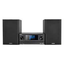 Wieża Kenwood M-9000S-B 100W Wi-Fi Bluetooth Radio FM, DAB+, Internetowe Czarny