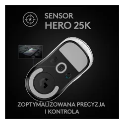 Myszka gamingowa Logitech G Pro X Superlight Biały