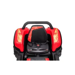 Duży Traktor Na Akumulator Dla Dziecka Blt-206 Przyczepa 24V 2X200W Pilot LED Eva Pasy Bluetooth