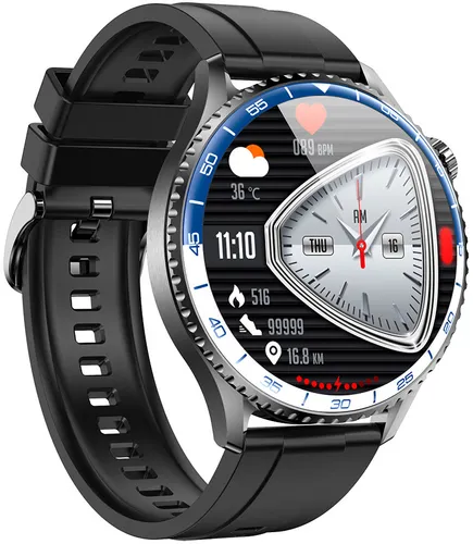 Smartwatch LUNA Cornin EKG Niebiesko-pomarańczowy