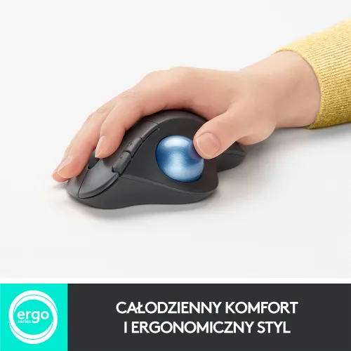 Myszka Logitech ERGO M575 Grafitowy