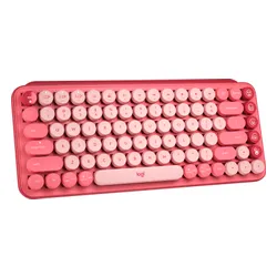 Беспроводная клавиатура Logitech POP Keys коралловая (920010737)