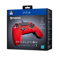 Геймпад Nacon Revolution Pro Controller 3 к PS4 Проводной Красный