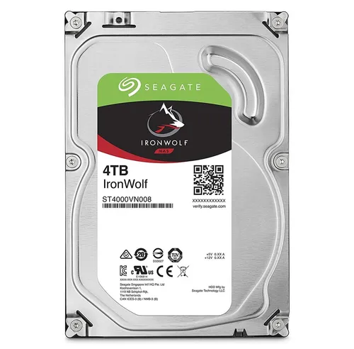 Seagate IronWolf st4000vn008 жесткий диск-4 ТБ-3.5 " - 5900 об. / мин.-SATA-600-64 МБ кэш