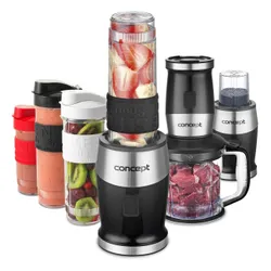 Blender kielichowy CONCEPT SM3390 (Sportowy) + 3 bidony w komplecie