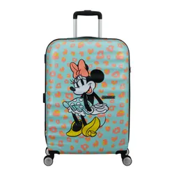 Чемодан American Tourister Wavebreaker Disney среднего размера - Minnie pastel dot