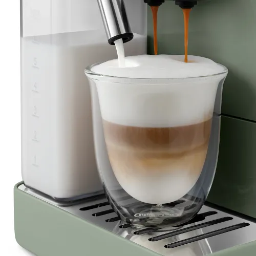 Ekspres DeLonghi Rivelia EXAM420.55GR Kawa na zimno Szerokość 24,5cm