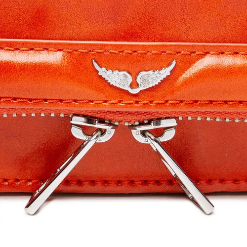 Zadig & Voltaire Rock Nano Roman Lustruit Lwba00075 Sac De Apus De Soare