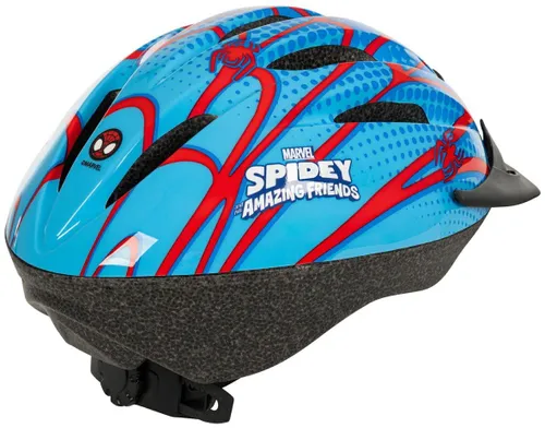 Kask rowerowy HUFFY Spidey i Super Kumple Niebiesko-czerwony dla Dzieci (rozmiar S/M)