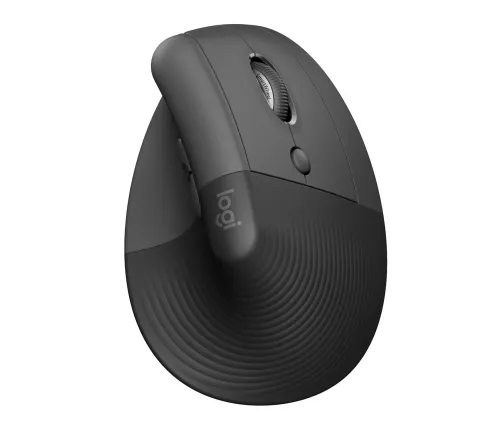 Myszka pionowa Logitech Lift Business bezprzewodowa szara