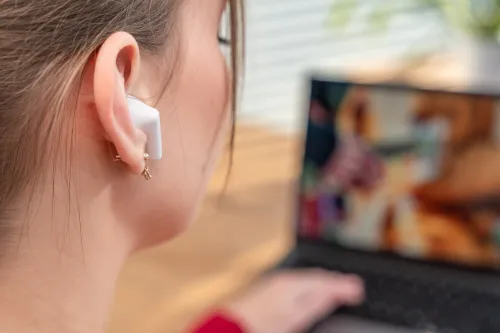 Słuchawki douszne XMUSIC XTW300W Biały