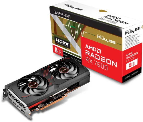Karta graficzna SAPPHIRE Radeon RX 7600 Pulse 8GB