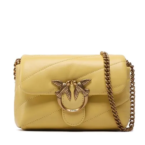 Pinko dragoste Baby Puff Bag C PE 23 PLTT 100040 A0f2 Yellowe H45Q