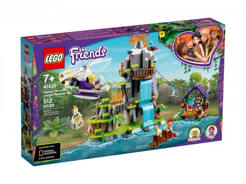 Конструктор Lego Friends спасение альпаки в джунглях (41432)